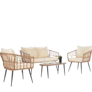 מערכת ישיבה לגינה מעוצבת דגם מורנו