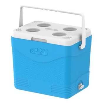 צידנית פרמיום 24 ליטר עם מחזיקי כוסות