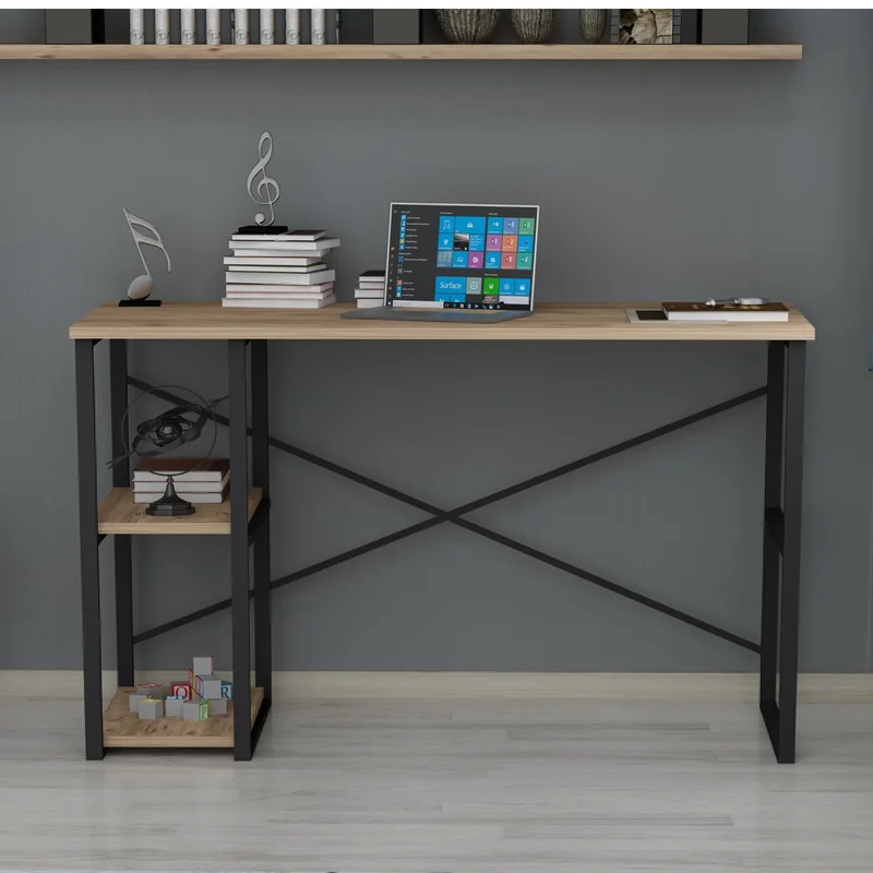 שולחן כתיבה ועבודה עם מדפי צד רוחב 120 ס"מ דגם כרמל שולחן כתיבה ועבודה עם מדפי צד רוחב 120 ס"מ דגם כרמל – תמונה 3