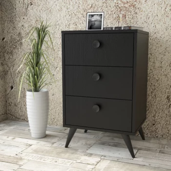 שידת מגירות דגם דיסני צבע שחור