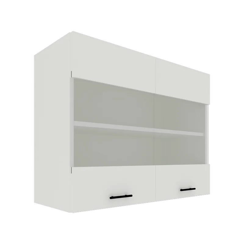 ארון שירות עליון למטבח ברוחב 80 ס"מ דלתות בשילוב זכוכית חלבית דגם נטע ארון שירות עליון למטבח ברוחב 80 ס"מ דלתות בשילוב זכוכית חלבית דגם נטע – תמונה 8