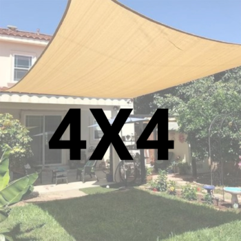 רשת צל 4X4 במגוון צבעים