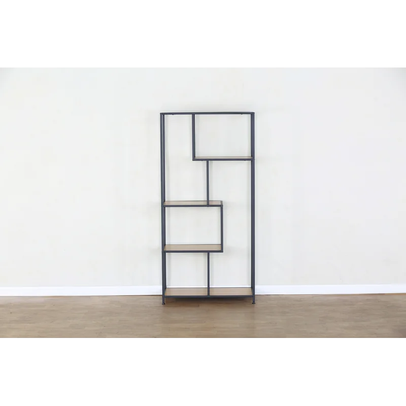 גלדיולוס אגוז - שחור - ספריה אסימטרית מעוצבת גלדיולוס אגוז - שחור - ספריה אסימטרית מעוצבת – תמונה 2